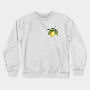 Golden Lemon Crewneck Sweatshirt